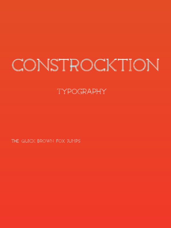 Constrocktion Poster