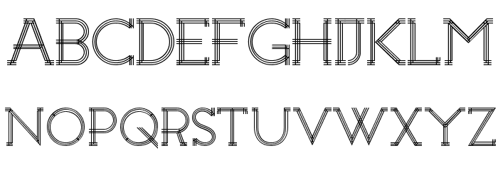 Constrocktion Font LOWERCASE