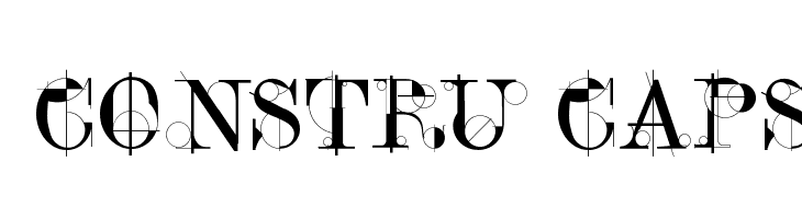 ConstruCaps Font