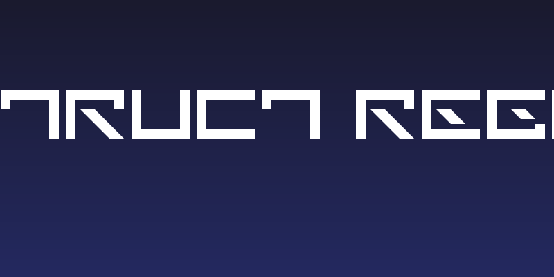 Construct Regular Social Header