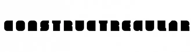 ConstructRegular  Free Fonts Download
