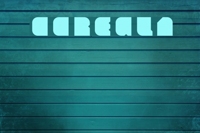 ConstructRegular Font examples