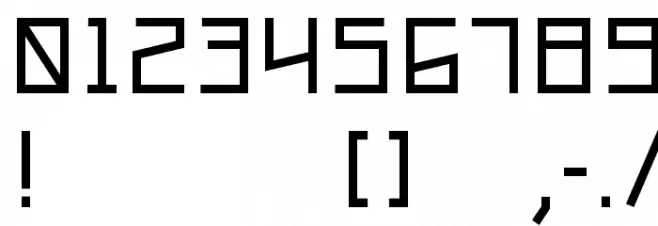 Constructa-Regular Font OTHER CHARS