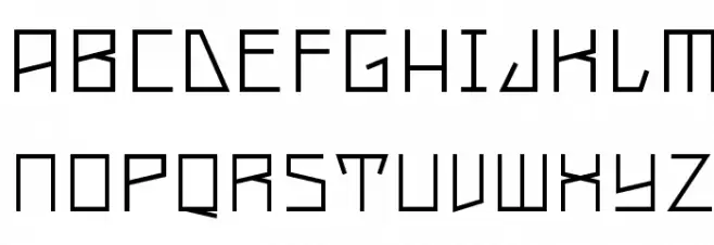 Constructa-UltraLight Шрифта ВЕРХНИЙ