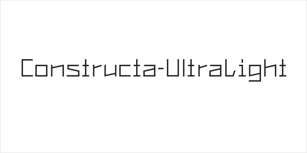 Constructa-UltraLight Logo