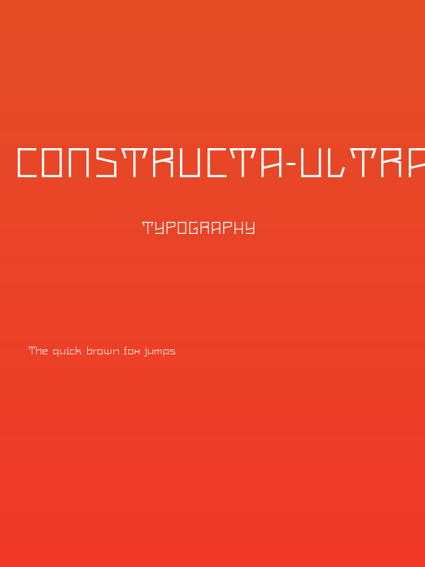 Constructa-UltraLight Poster