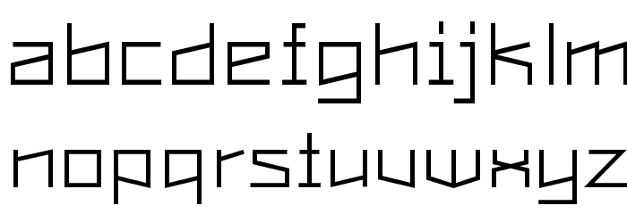 Constructa-UltraLight Font LOWERCASE