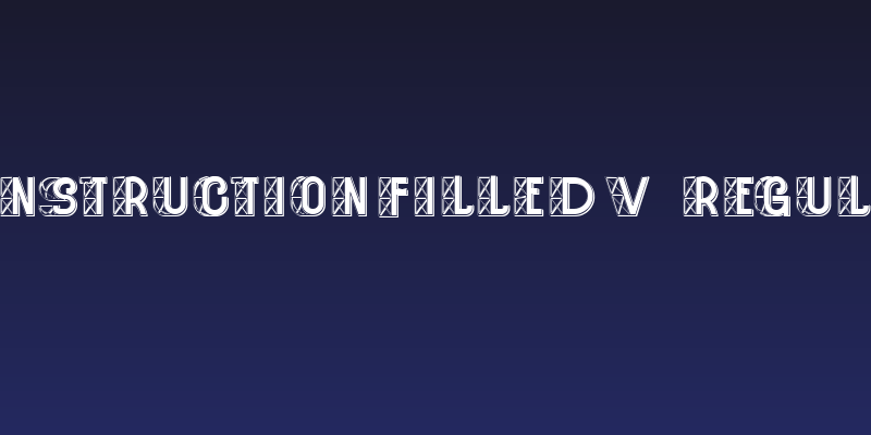 Construction Filled V2 Regular Social Header