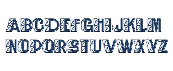Construction Filled V2 Regular Lowercase