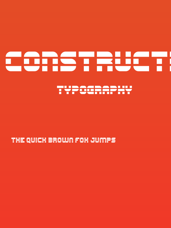 Construction Lines Poster