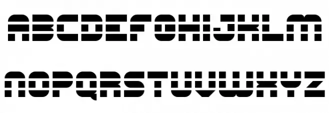 Construction Lines फ़ॉन्ट लोअरकेस