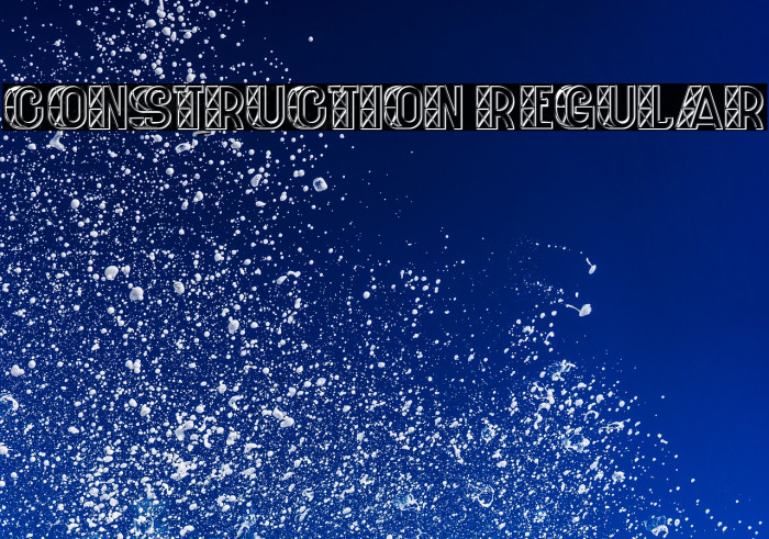 Construction Regular Example 1