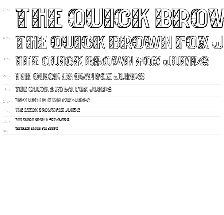 Construction Regular Waterfall