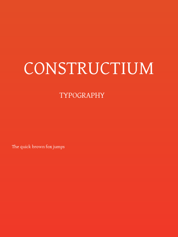Constructium Poster