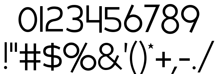 Constructive Buddy Font OTHER CHARS