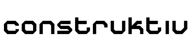 Construktiv  Free Fonts Download