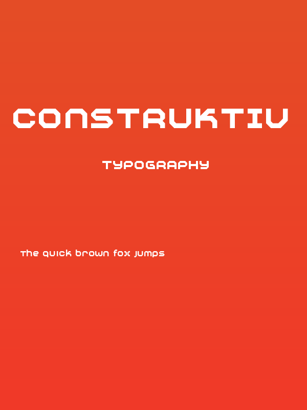 Construktiv Poster