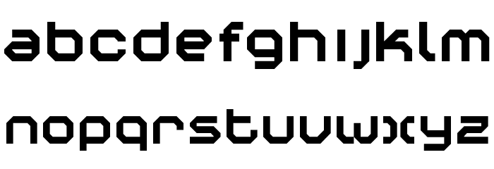Construktiv Font LOWERCASE