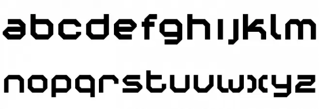 Construktiv 字体 小写
