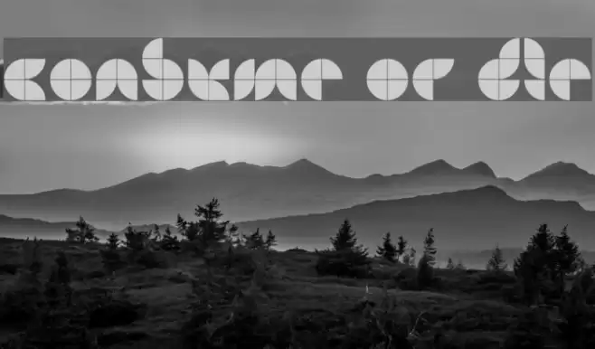 Consume or Die Font examples