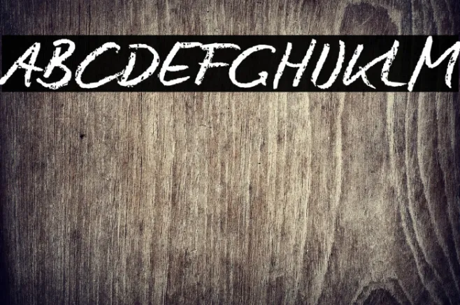 Conté Script reduced Example 2