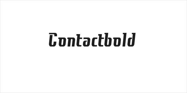 Contactbold Logo