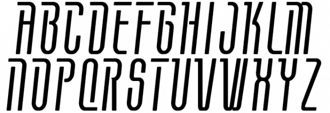 Contactlight フォント 大文字