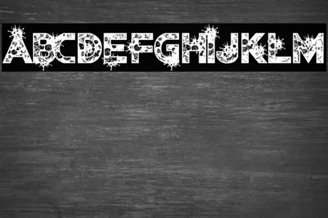 Contagion Font examples