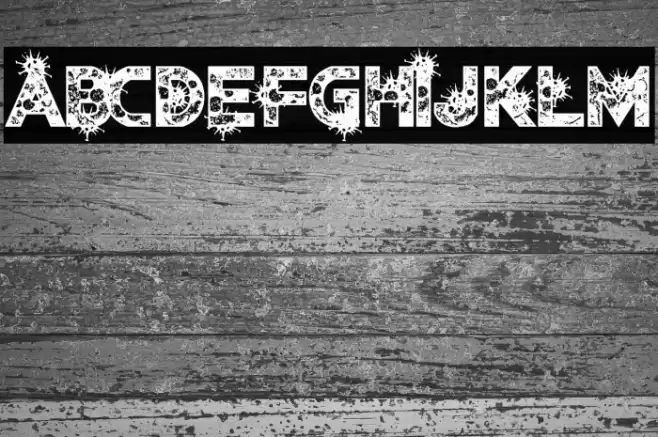 Contagion Font examples