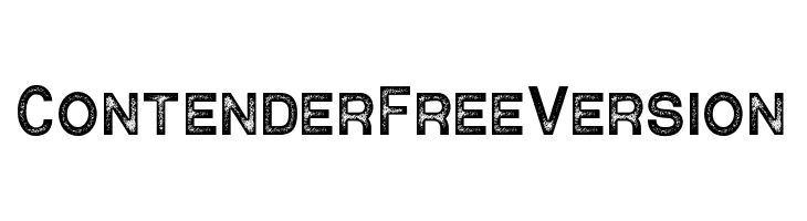 ContenderFreeVersion  नि: शुल्क फ़ॉन्ट्स डाउनलोड