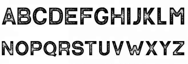 ContenderFreeVersion 字体 小写