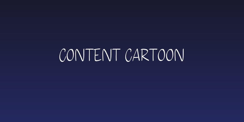 Content Cartoon Social Header