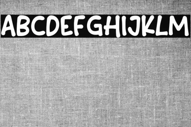 Content Creator Font examples