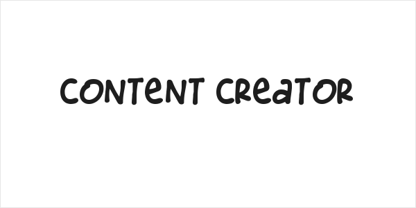 Content Creator Logo
