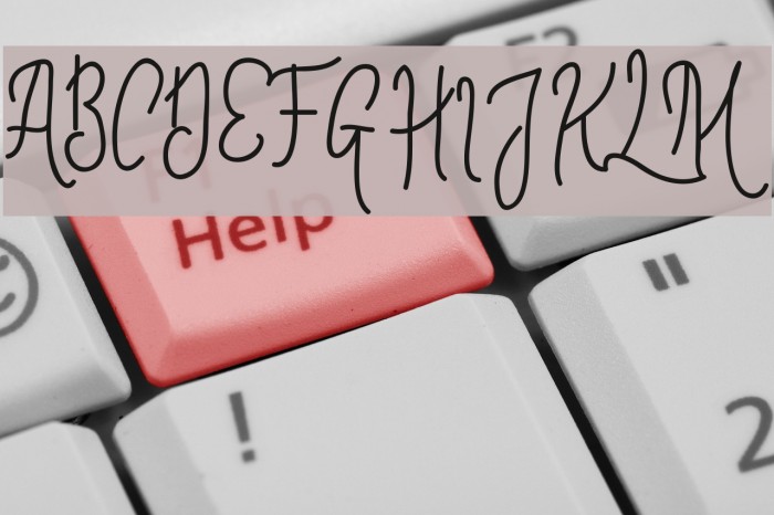 ContentoScript Font examples