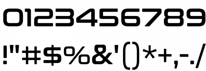 ConthraxSb-Regular Font OTHER CHARS