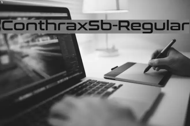 ConthraxSb-Regular Font examples