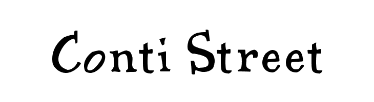 Conti Street Font