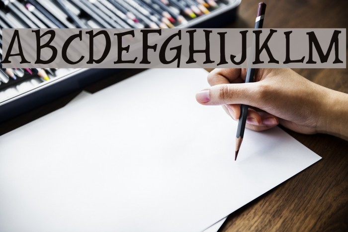 Conti Street 字体 examples