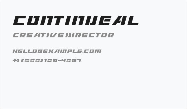ContinueAL Business Card