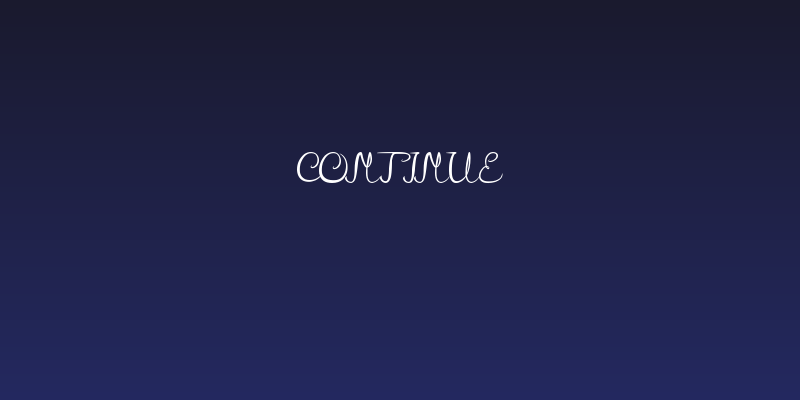 Continue Social Header