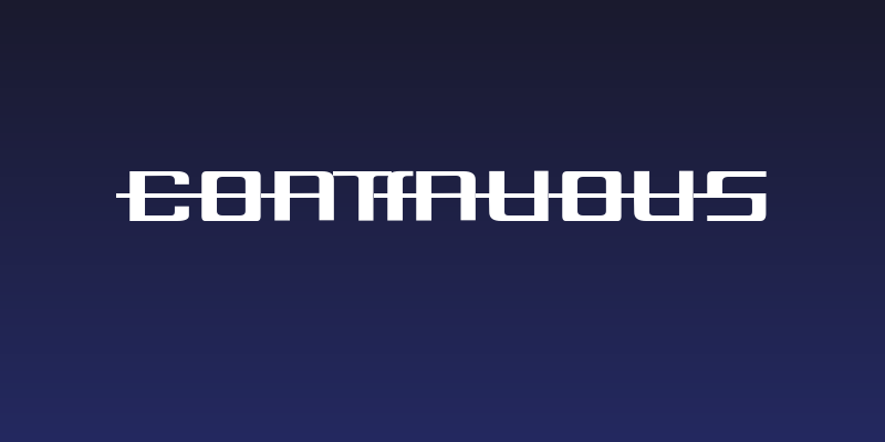 Continuous Social Header