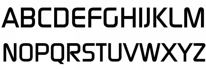 Continuum Medium 字体 大写
