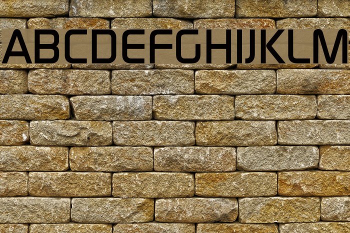 Continuum Medium Font examples