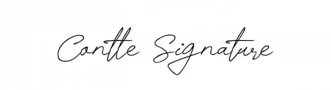 Contle Signature  Frei Schriftart Herunterladen