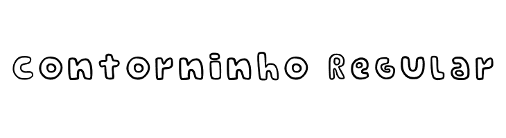 Contorninho Regular  Fuentes Gratis Descargar