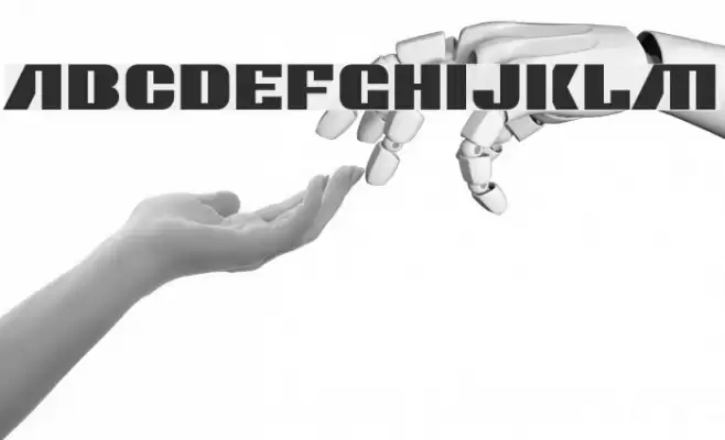 Contour Generator Font examples