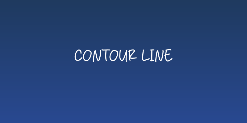 Contour Line Social Header
