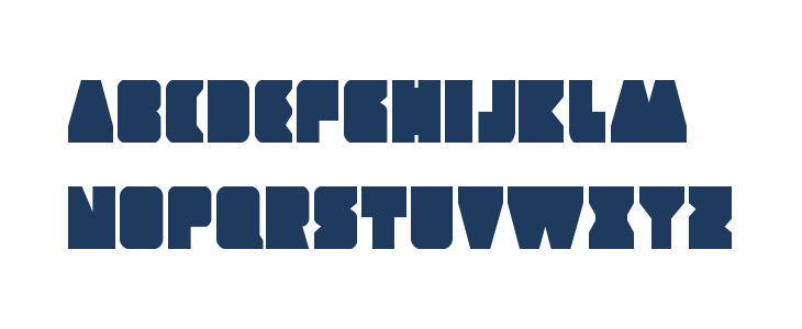 Contour of Duty Condensed Lowercase