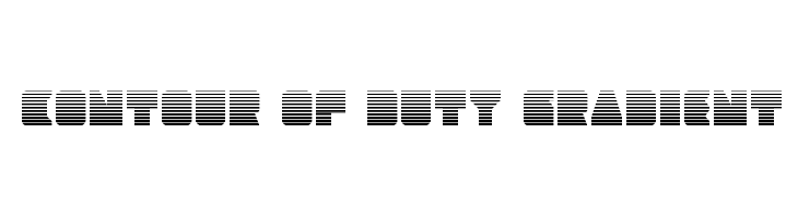 Contour of Duty Gradient  नि: शुल्क फ़ॉन्ट्स डाउनलोड